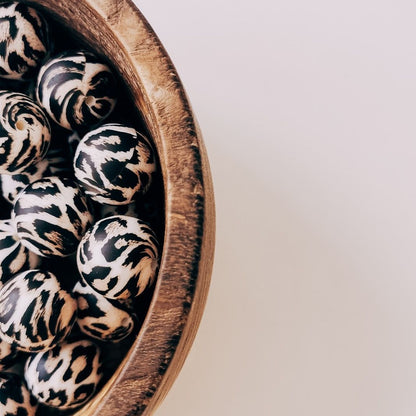 Leopard Print Nursing/Teething Necklace