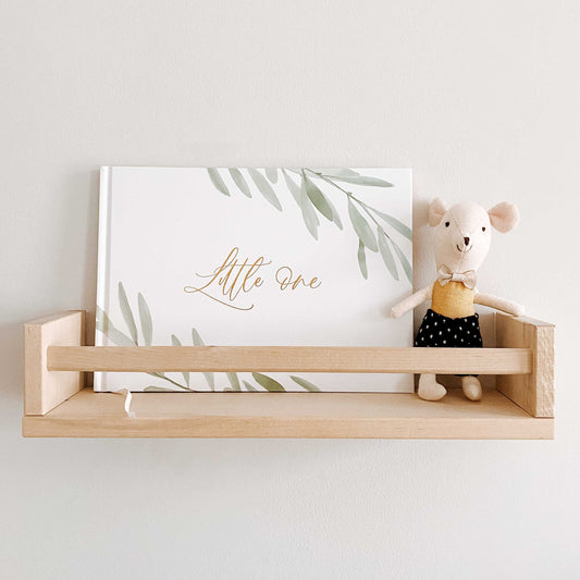 'Little One' Journal Record Book | Olive