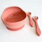 Bowl and Cutlery Set | Rose