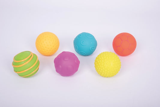 Sensory Texture Balls Pk 6