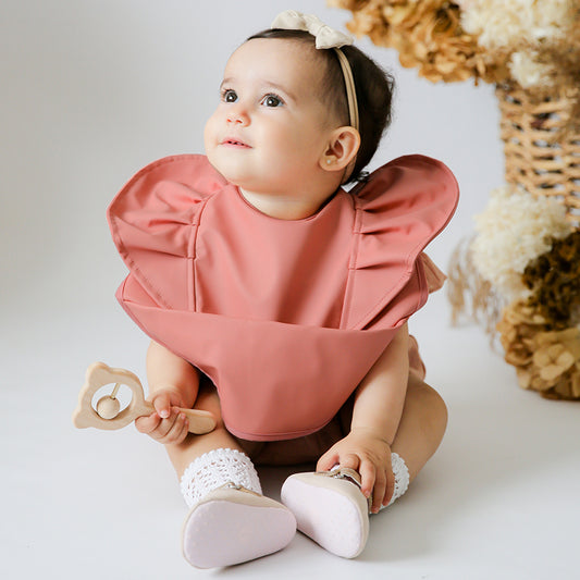 Terracotta | Snuggle Hunny Feeding Bib