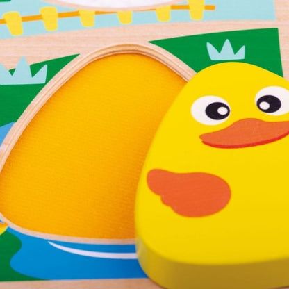 Touch & Feel Puzzle (Farm)